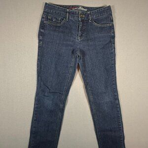 Women’s 6A Tommy Hilfiger Jeans Blue Spirit Skinny Dark Wash Mid Rise Denim
